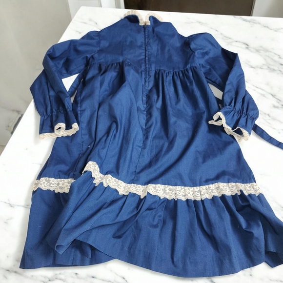 Vintage  Polly Flinders hand Smocked dress - Picture 2 of 7